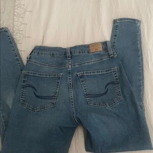 Signature Women's Classic Blue Straight Leg Jeans